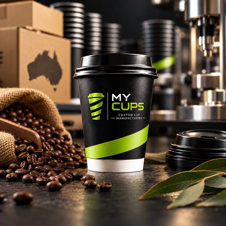 Locally Manufactured Custom Coffee Cups NSW