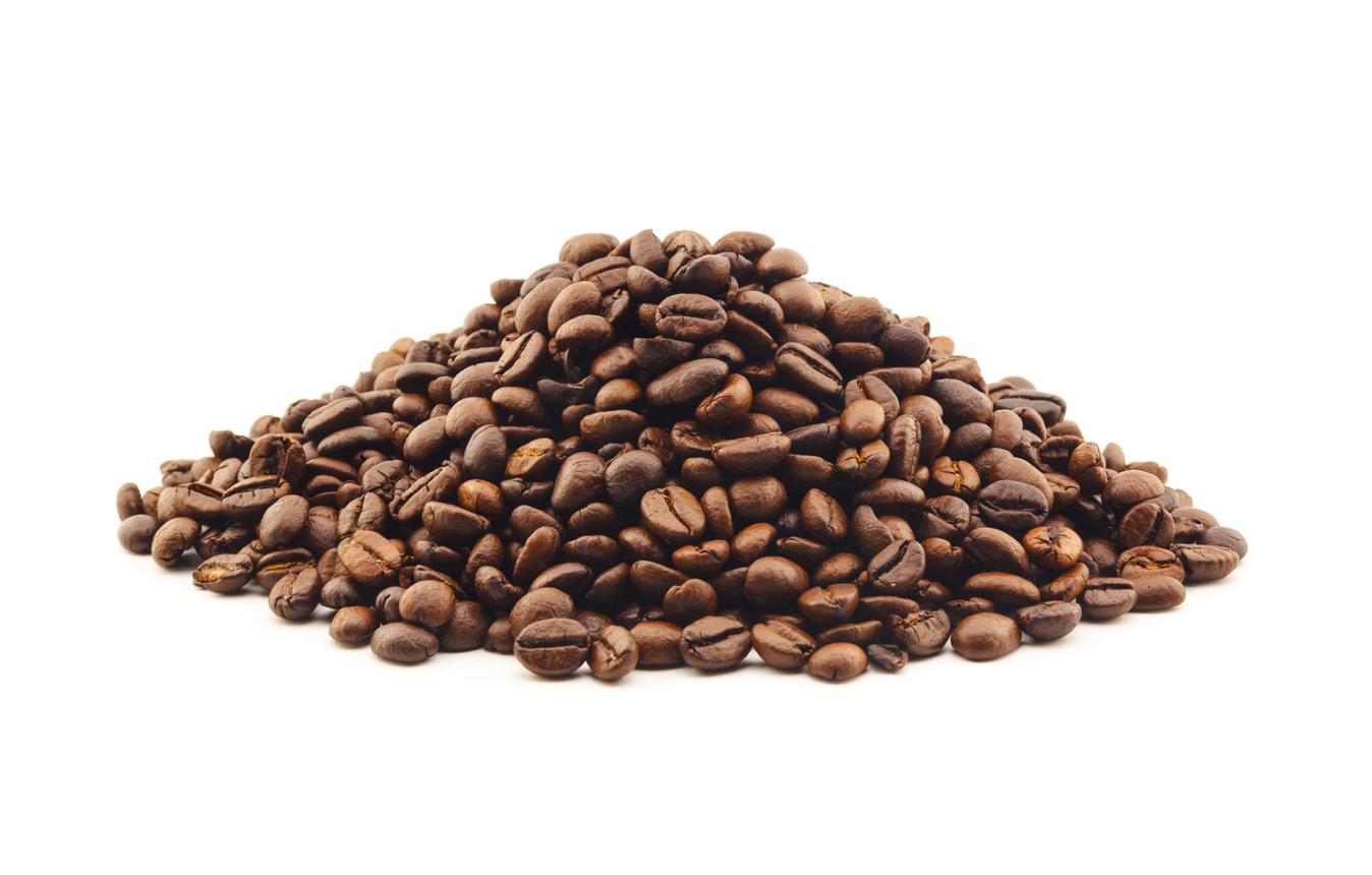 Fresh roasted coffee beans