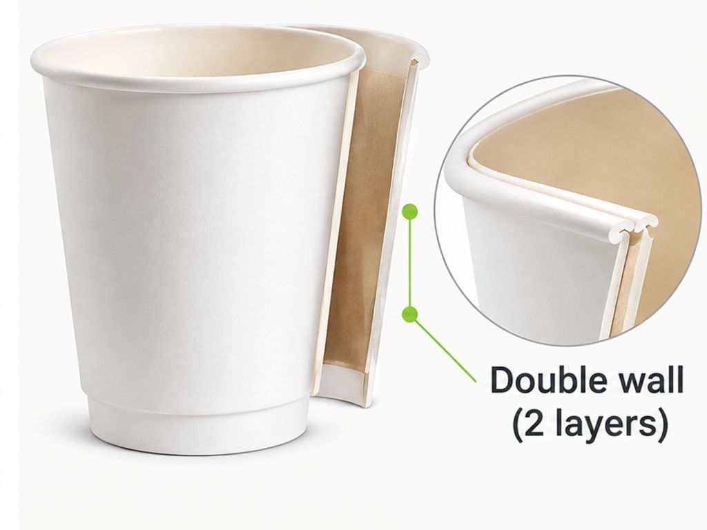 Double Wall Insulated Coffee Cups